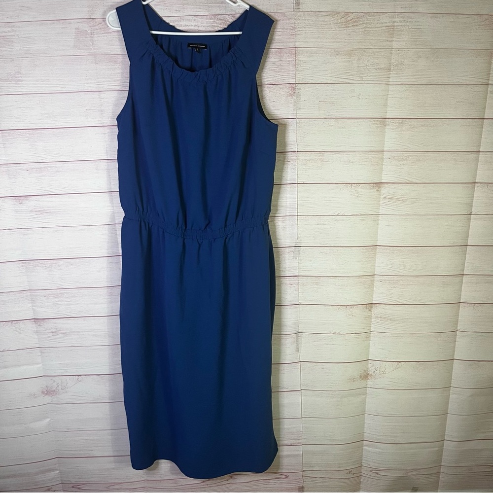 Universal Standard‎ Isola Crinke Crepe Sleeveless Dress Size S / 14-16